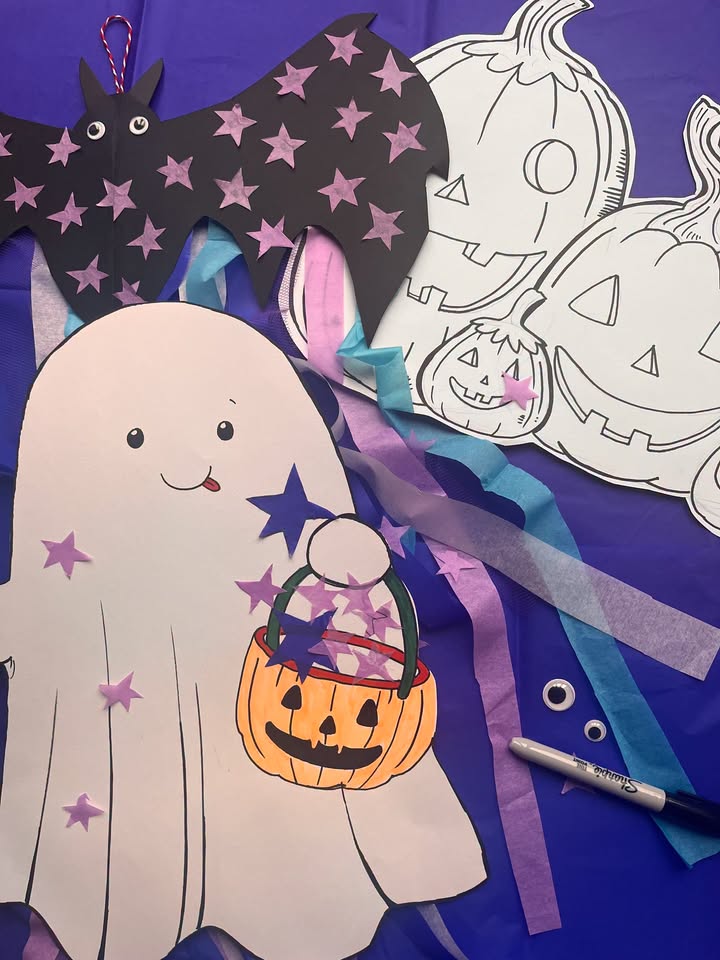 Event image for Halloween Giant Bat and Ghost Streamer Workshop