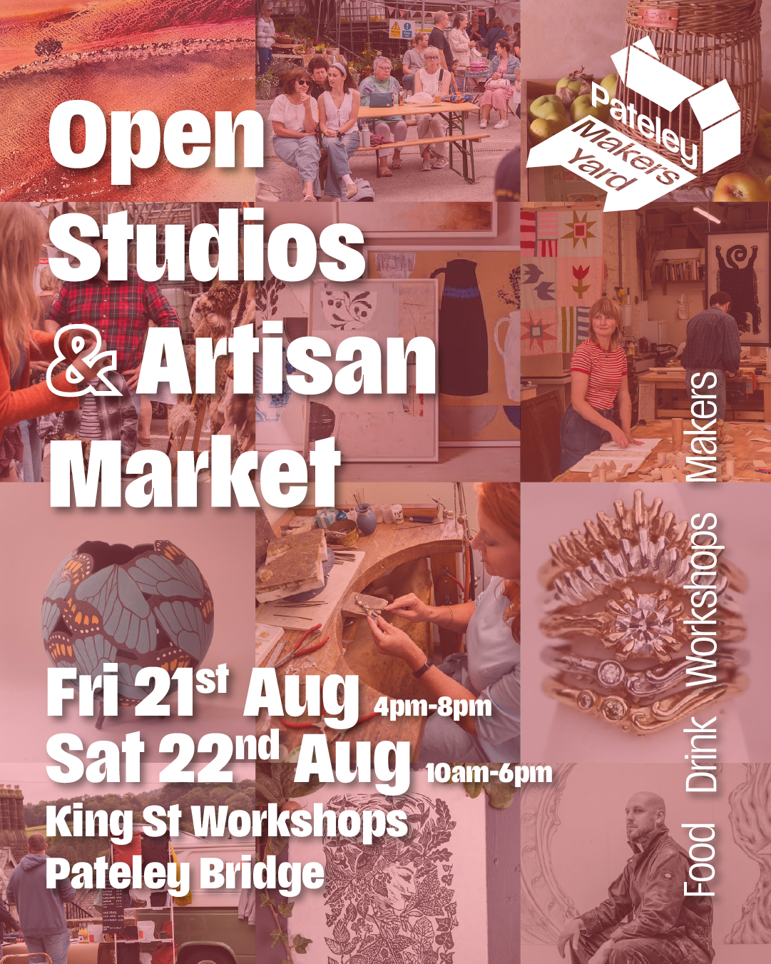 Event image for Summer Open Studios & Artisan Market at Pateley Makers Yard