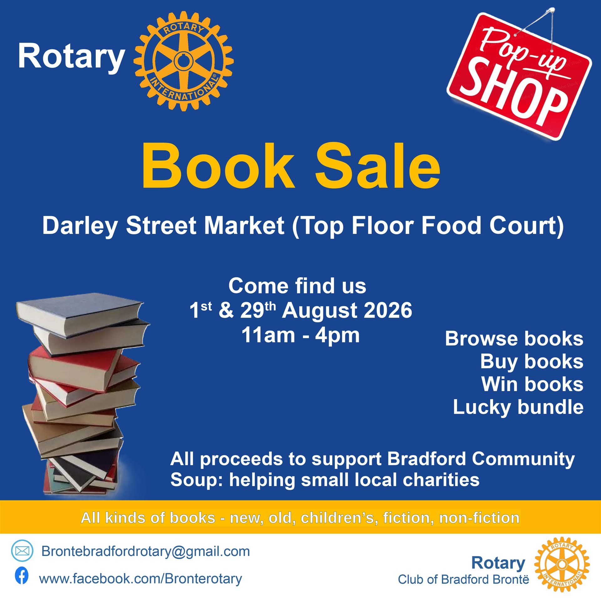 Event image for Rotary International Book Sale