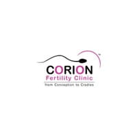 Corion Fertility Clinic logo with tagline 'from Conception to Cradles'