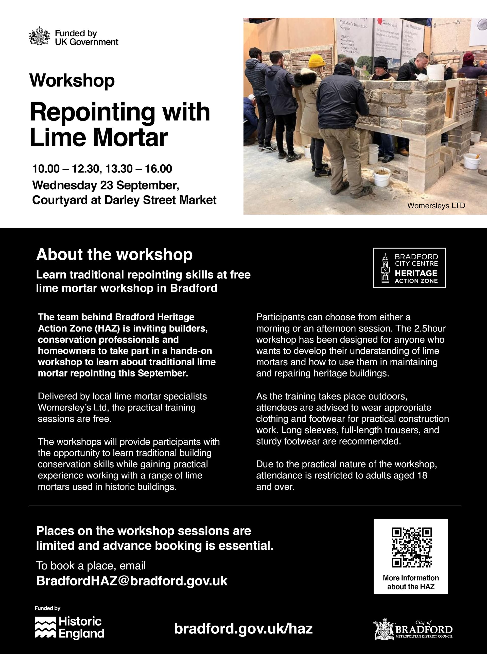 Event image for Repointing with Lime Mortar