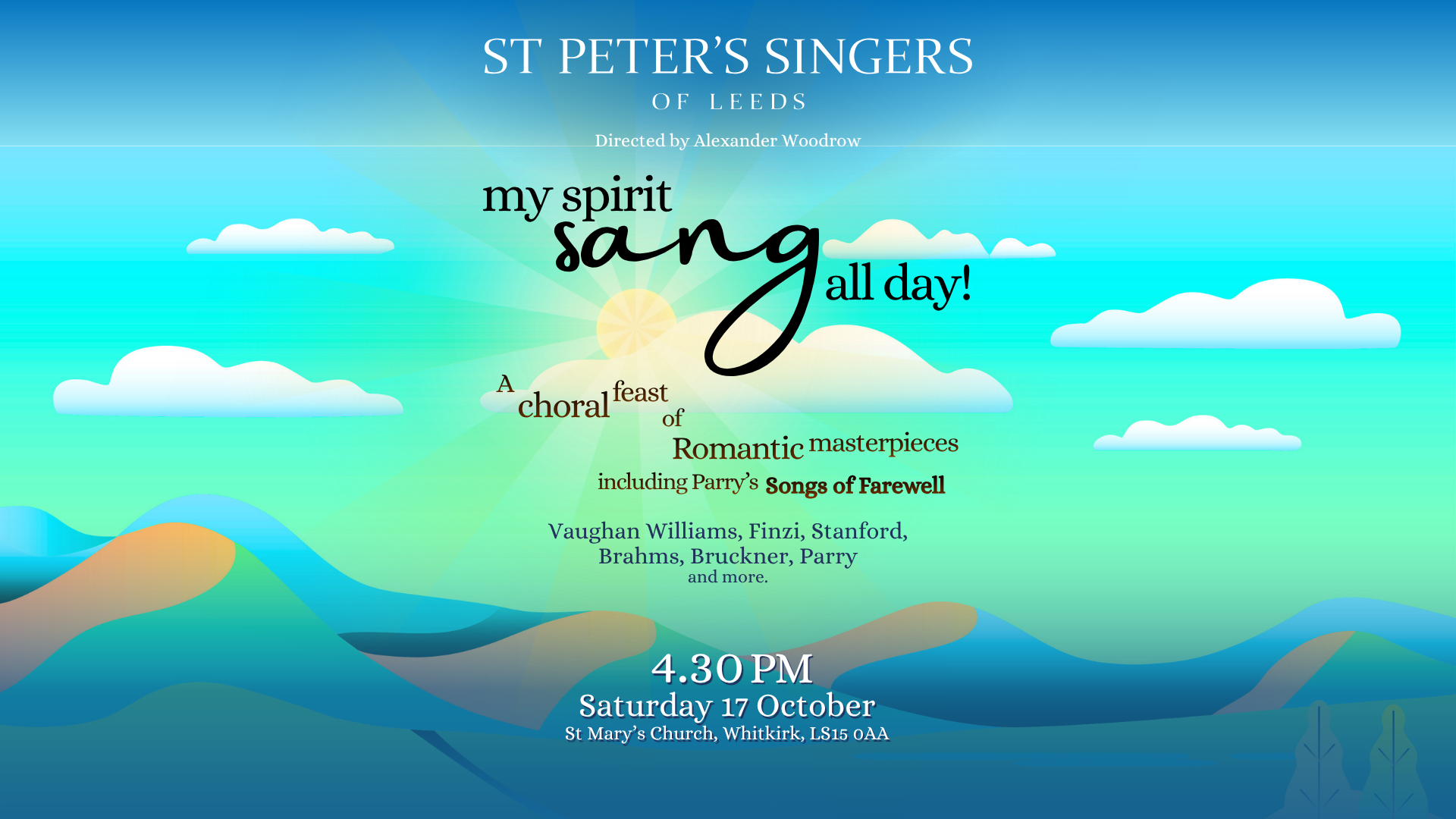 Event image for My spirit sang all day!