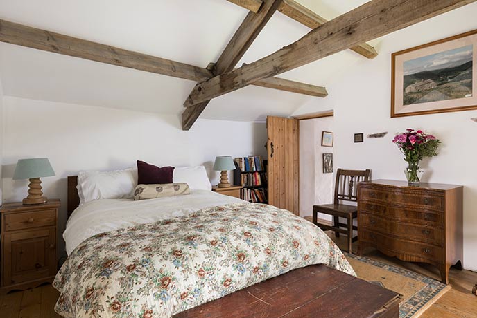 One of the pretty bedrooms at Nettlebed