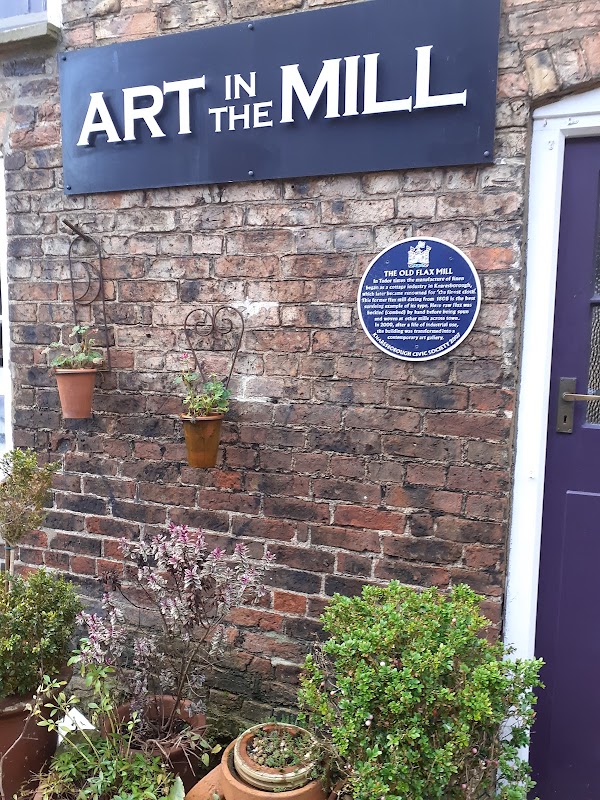 The Old Flax Mill Blue Plaque