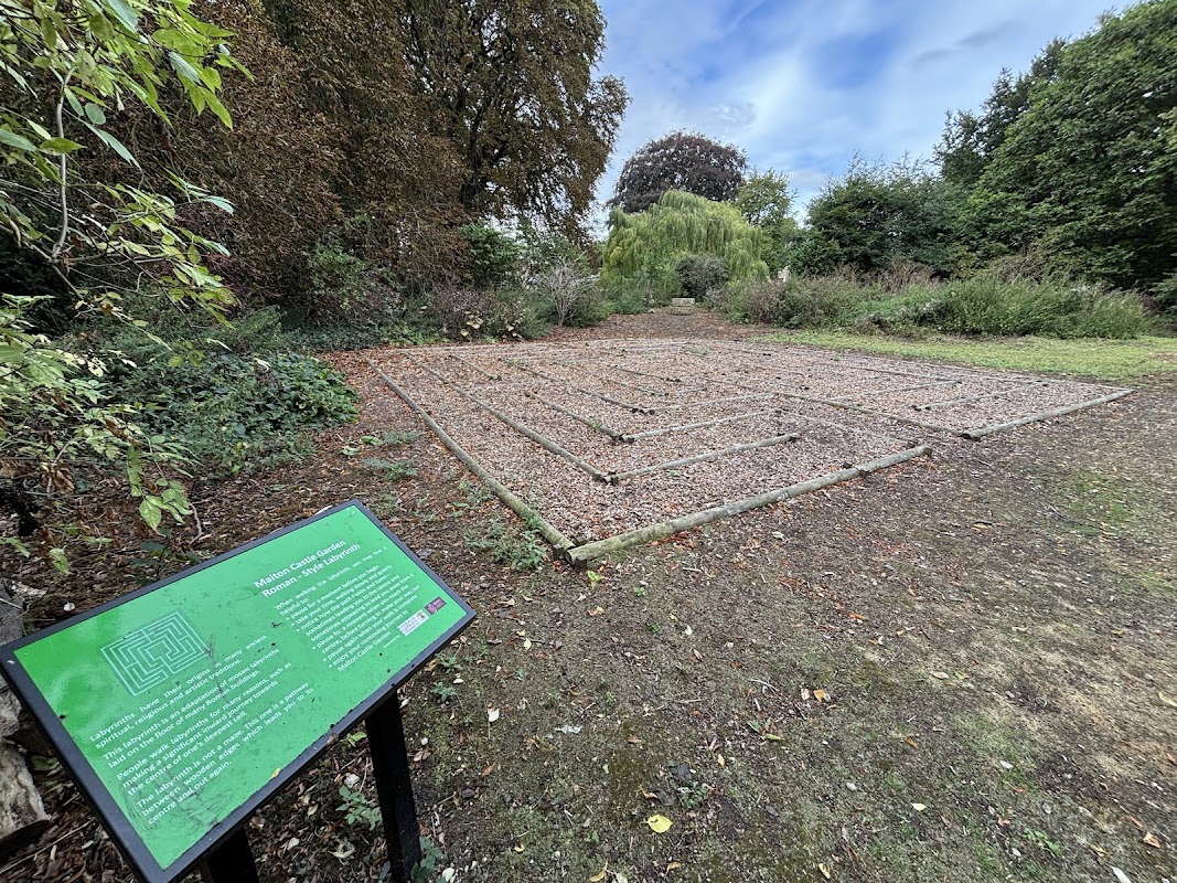 Malton Castle Garden Roman-Style Labyrinth