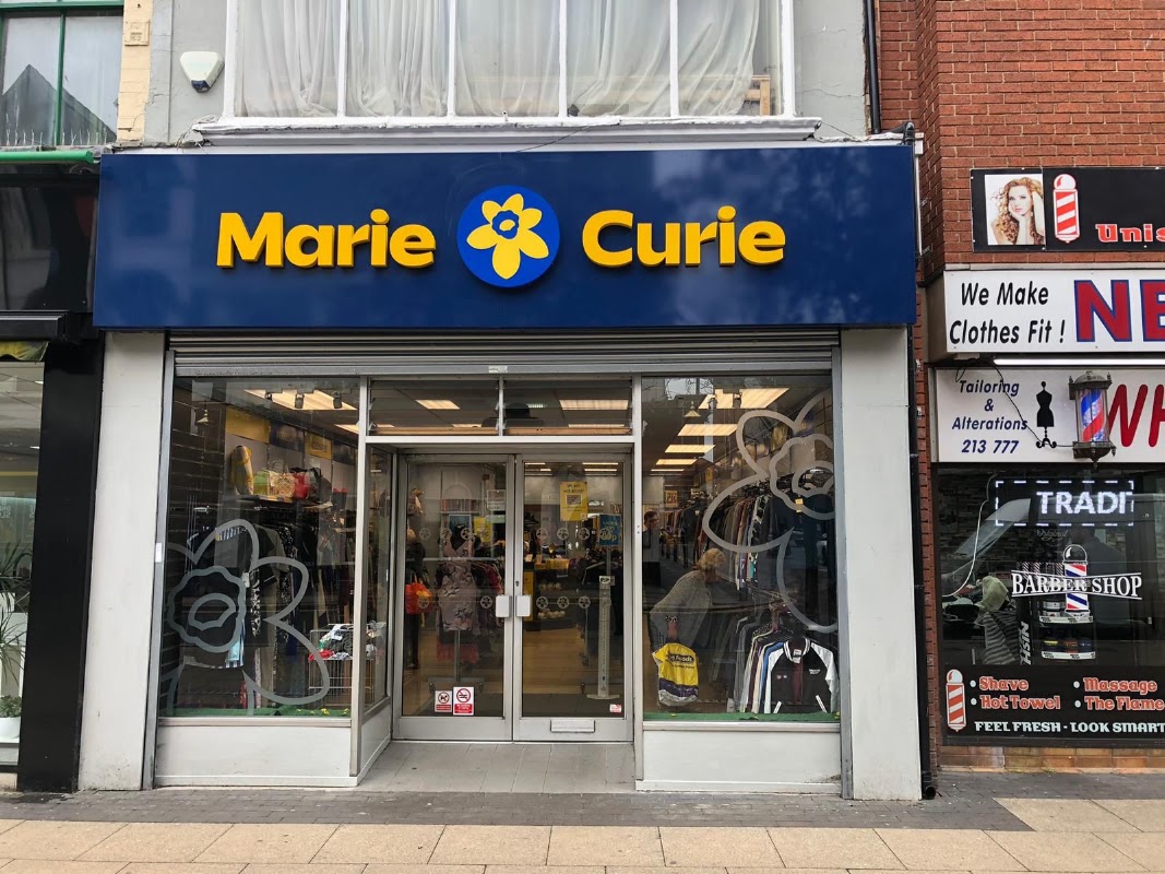 Marie Curie Charity Shop Middlesbrough - Charity Shops in middlesbrough