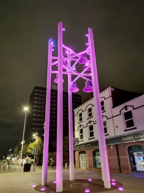 St Hilda's Bells Sculpture.