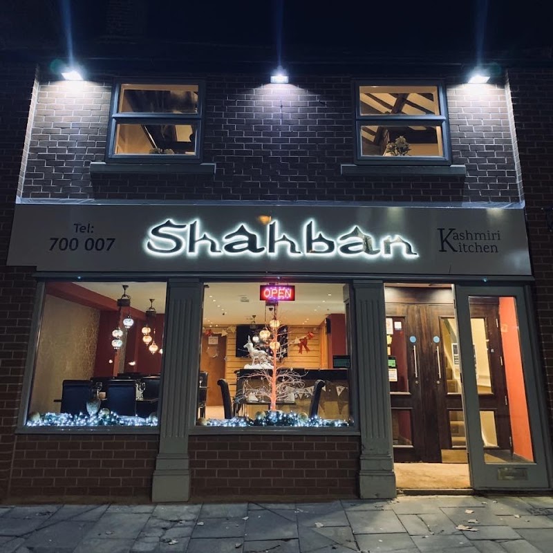 Dining at Shahban Restaurant Pontefract in pontefract