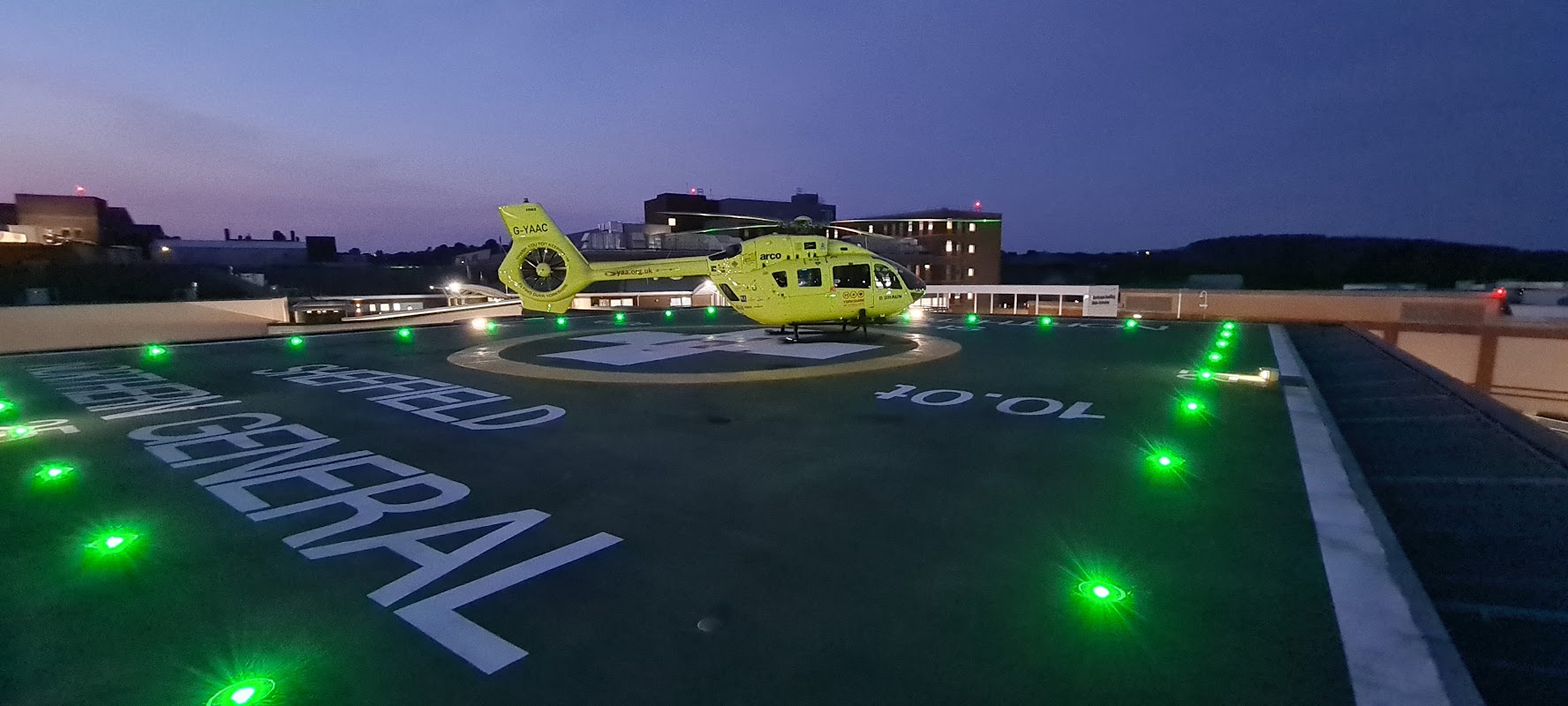 Helipad - Sheffield Northern General Hospital (MTC)