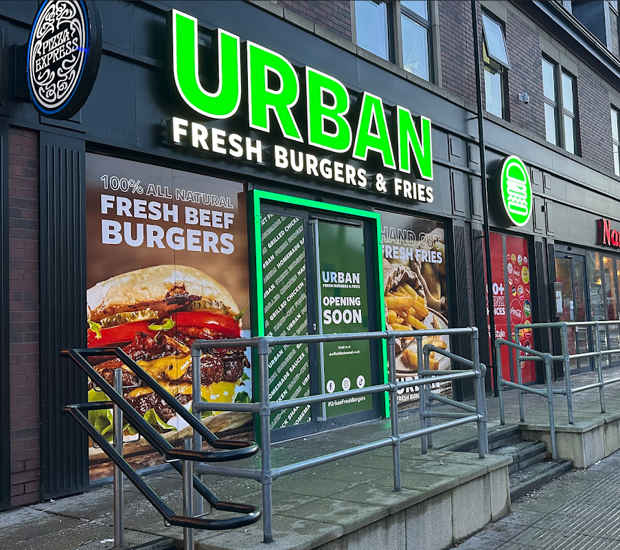 URBAN Fresh Burgers & Fries - Sheffield