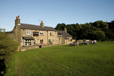 Dining at The Cricket Inn in hathersage