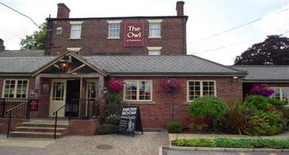Pub The Owl Hotel in hambleton selby