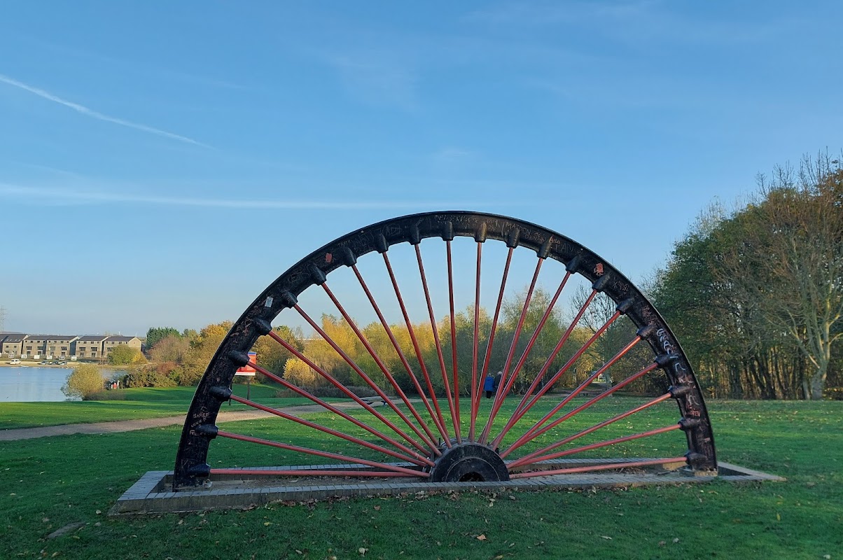 Wath Main Pit Head Winding Wheel