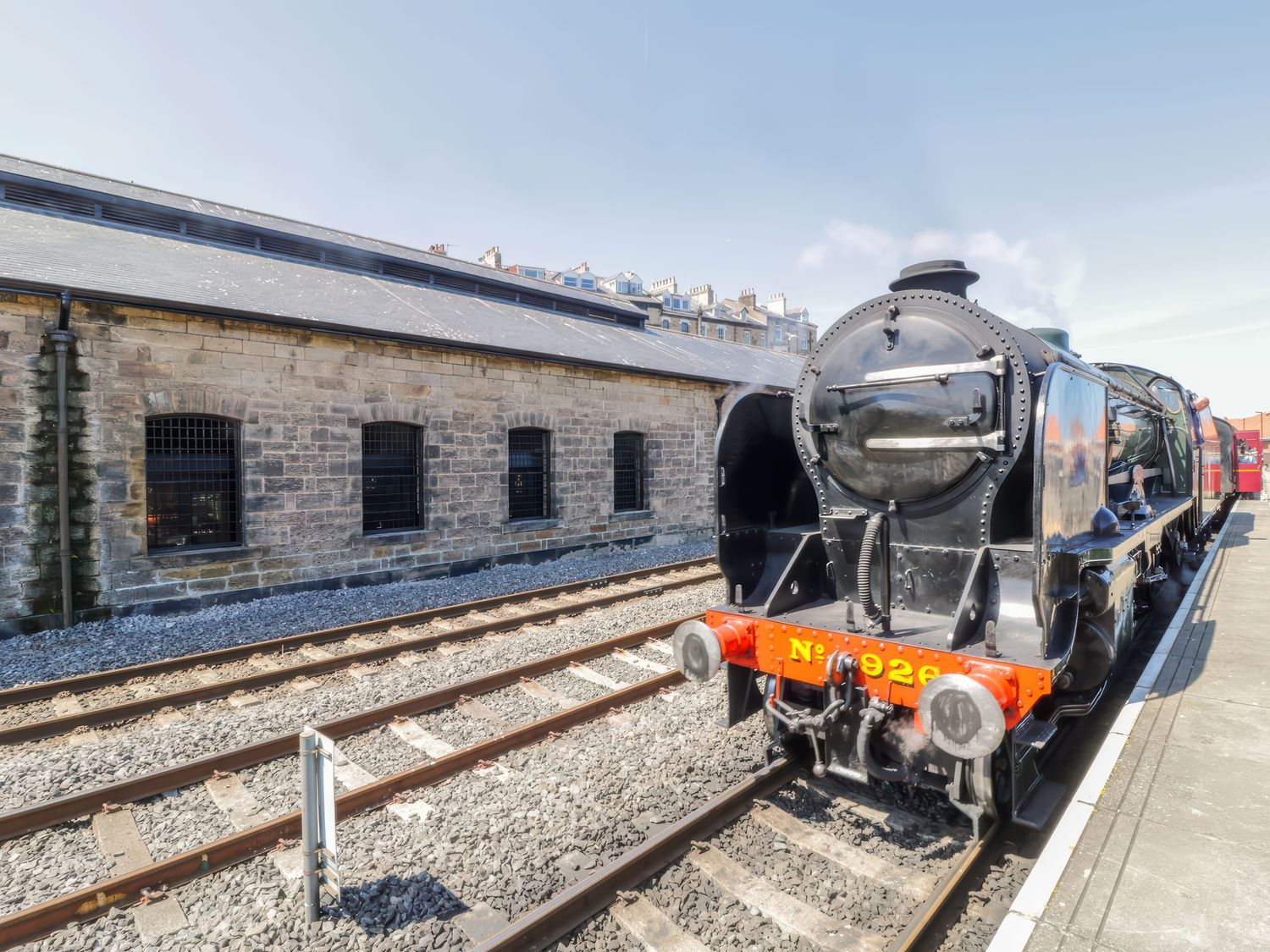 Duchess of Hamilton @ Engine Shed, Whitby, Yorkshire