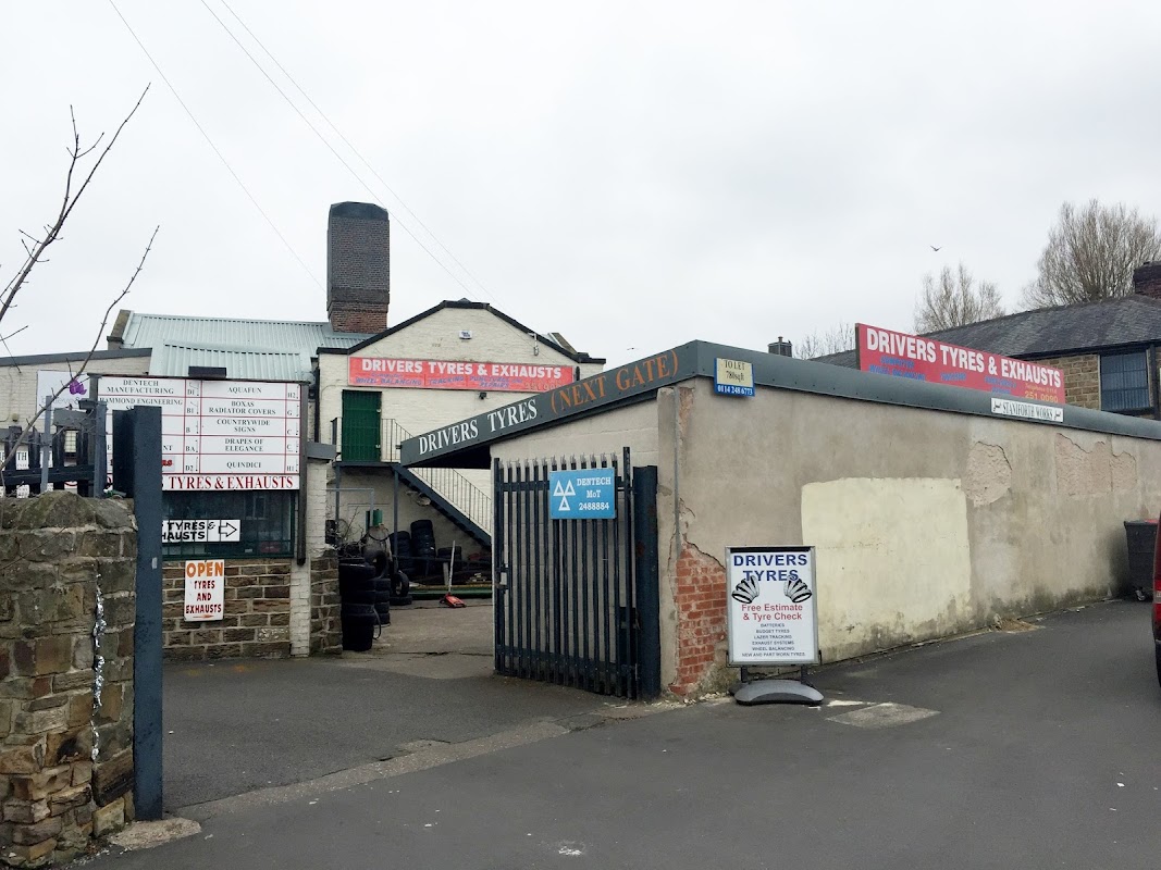 Driver's tyres & exhaust