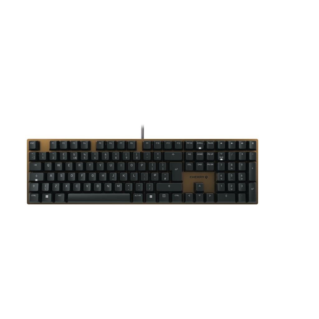 CHERRY KC 200 MX keyboard Universal USB QWERTY English Black Bronze - image 2