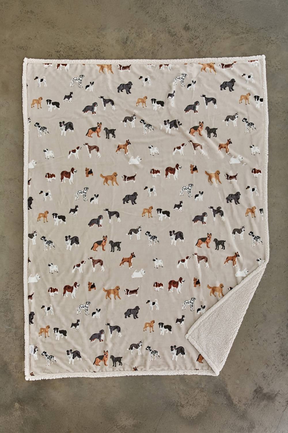 Deyongs Mixed Dogs Breed Porridge Throw 140 x 180cm - image 3