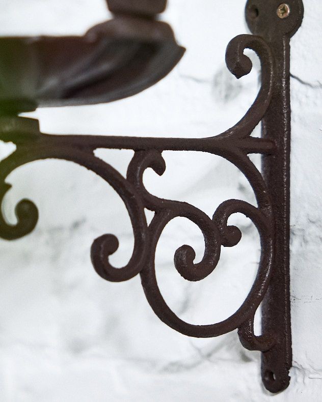 Dibor Cast Iron Scrolled Patterns Ornate Bird Bath and Feeder with 2 Perching Birds - image 4