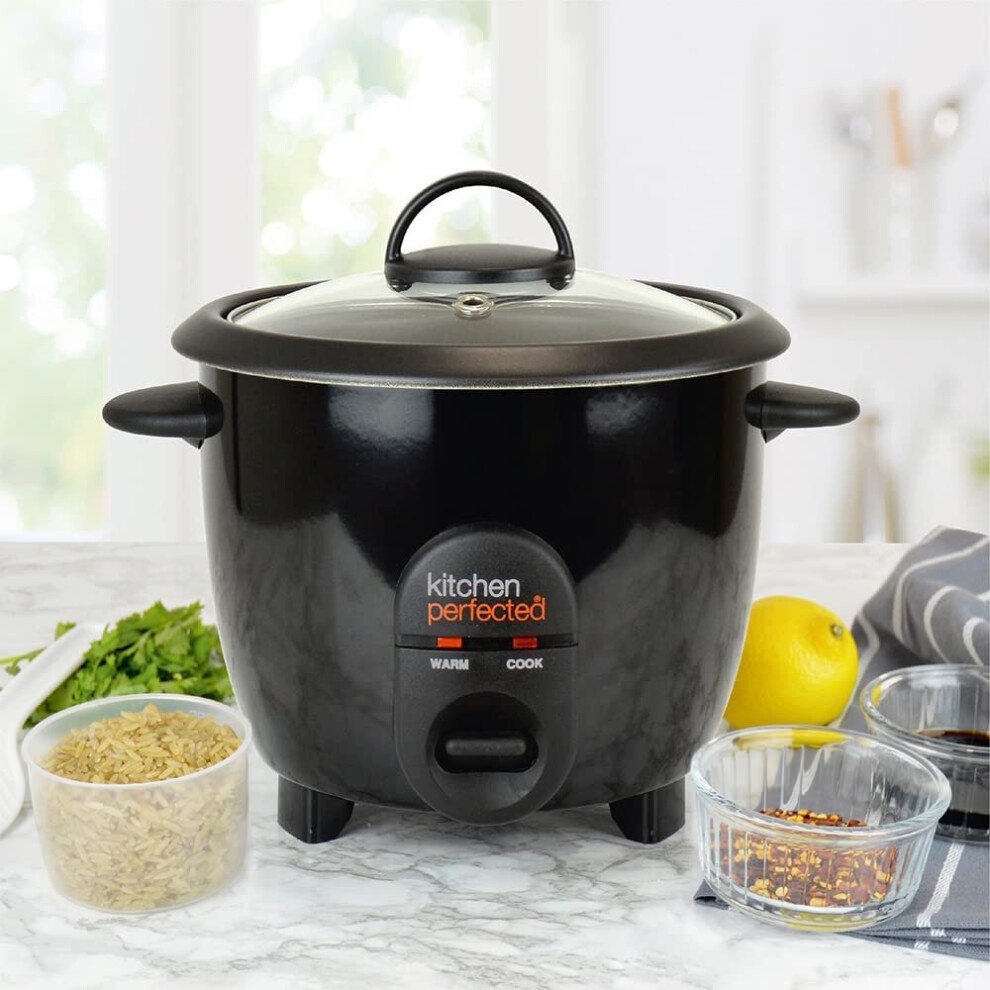 Kitchen Perfected Rice Cooker Black - image 2