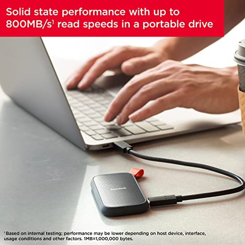 SanDisk SDSSDE30-1T00-G26 external solid state drive 1 TB USB Type-C 3.2 Gen 2 (3.1 Gen 2) Black - image 4