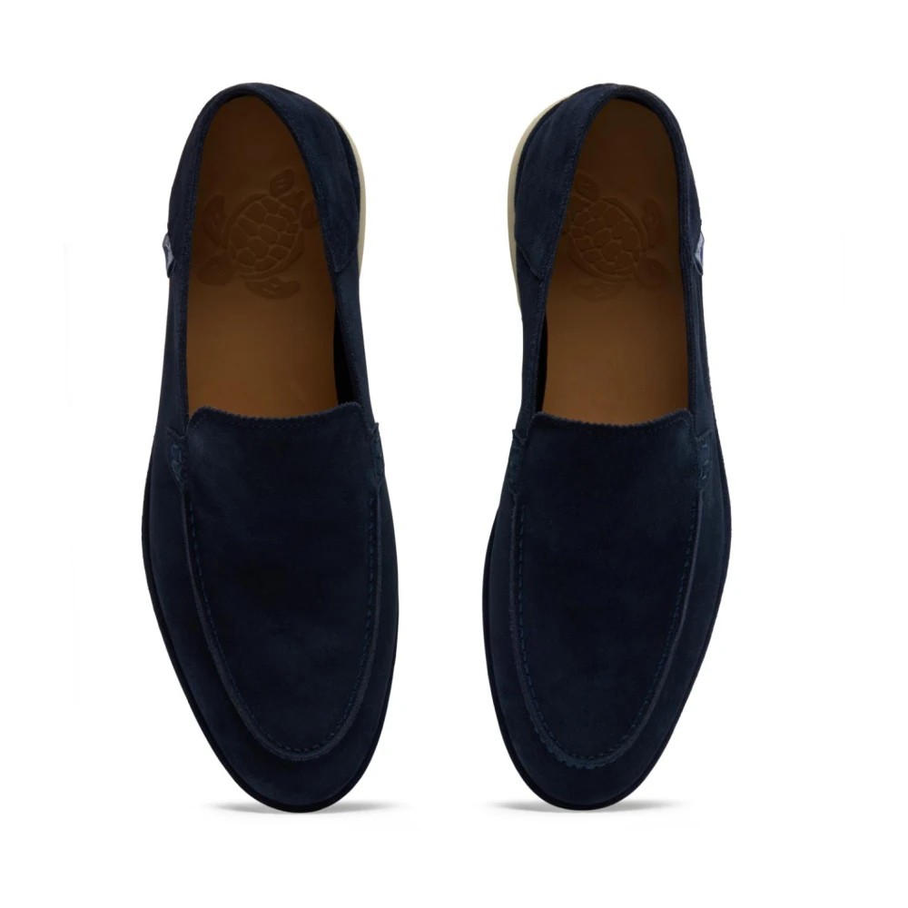 Vilebrequin - Men Suede Loafers - Shoes - Claude - Blue - Size 41 - image 2