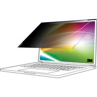 3M Bright Screen Privacy Filter for Surface Laptop 3, black with anti-glare, fits 15-inch display, reduces screen visibility.