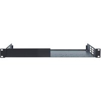 Black Kramer Electronics RK-1 rack mount with open frame design and side brackets for equipment installation.