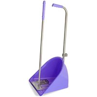Purple Red Gorilla Tidee with Rake, featuring a curved dustpan and metal handles with purple grips.
