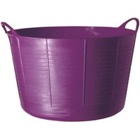 Purple Red Gorilla Tub Extra Large with flexible ribbed sides and two sturdy handles.