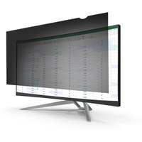 Privacy screen for 34" ultrawide monitor, black, matte/glossy finish, reduces blue light, fits 21:9 widescreen displays.
