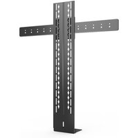 Black Yealink VCS-TVMount2 wall mount with vertical and horizontal metal bars, multiple mounting holes.