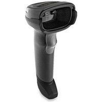 Black and gray Zebra DS2278 handheld barcode reader with ergonomic grip and LED indicator on top.