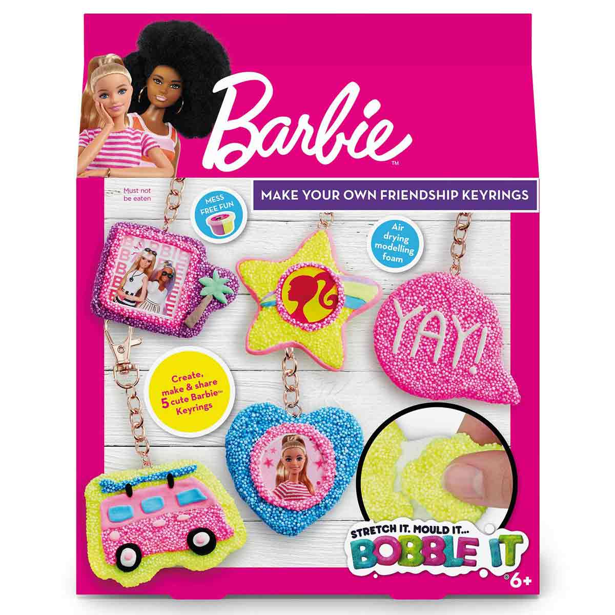 Barbie Bobble It Make Your Own Friendship Keyrings Craft Set - image 2
