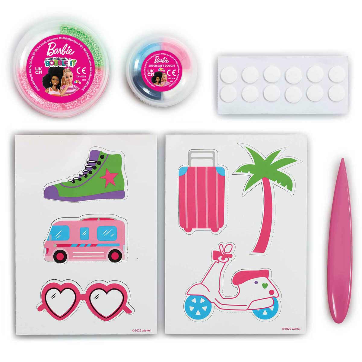 Barbie Bobble It Make Your Own Mini Makes Craft Set - image 2