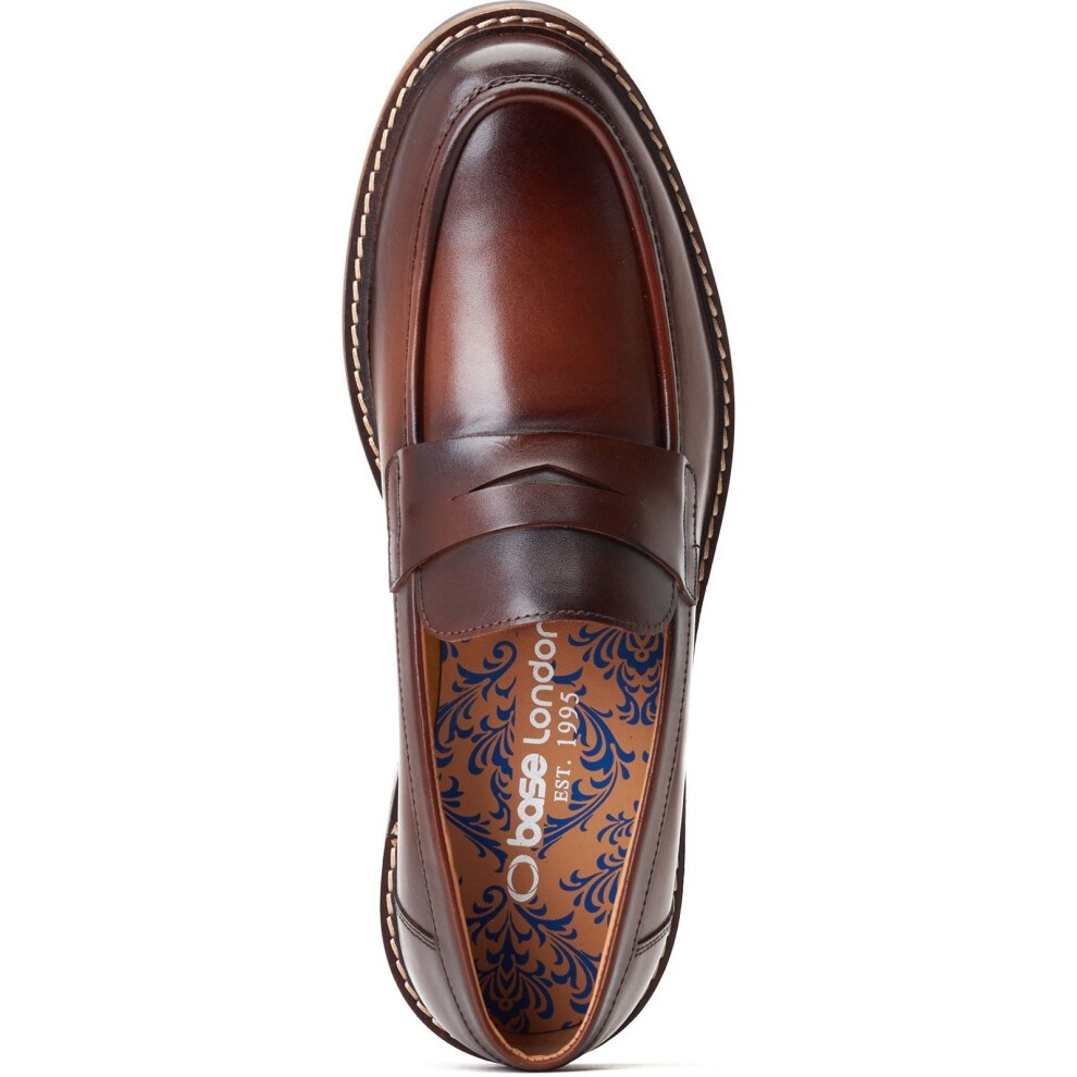 Base London Men's Ivey Loafer in Burnt Brown - image 4