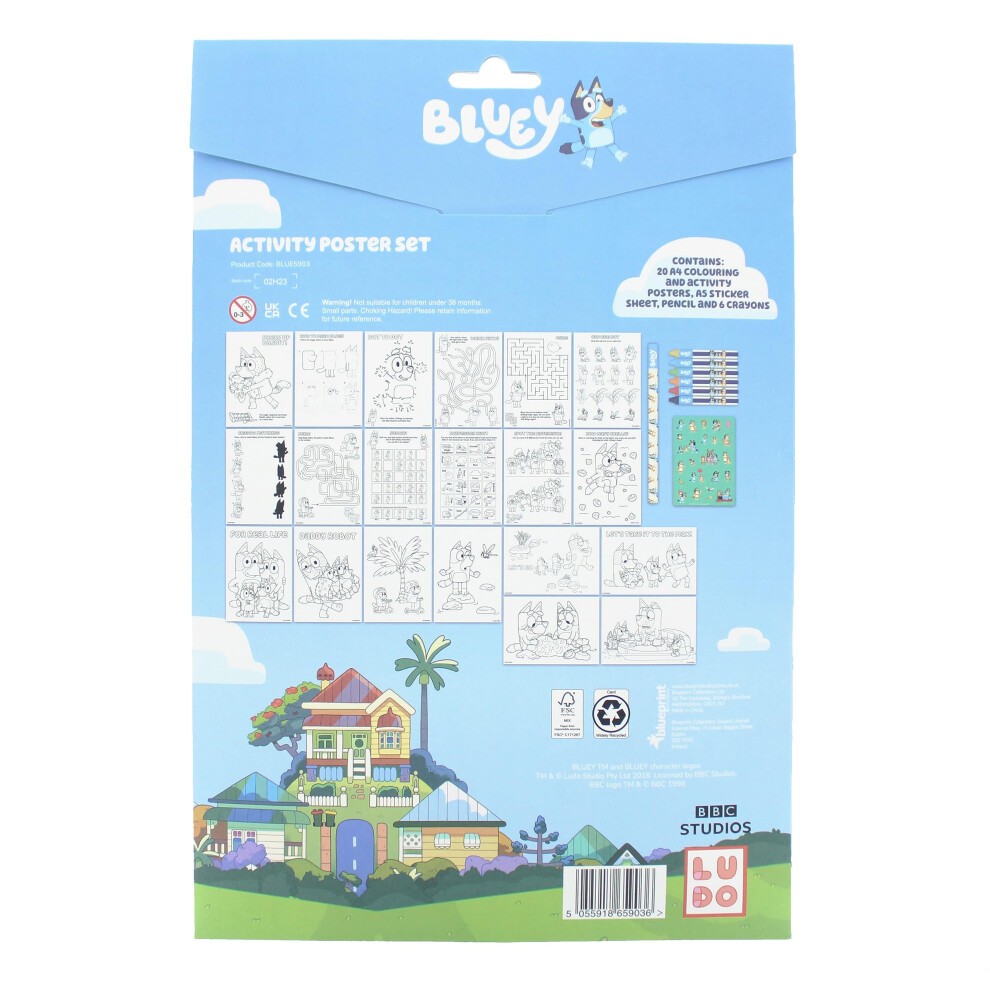 Bluey Poster Craft Set - image 3