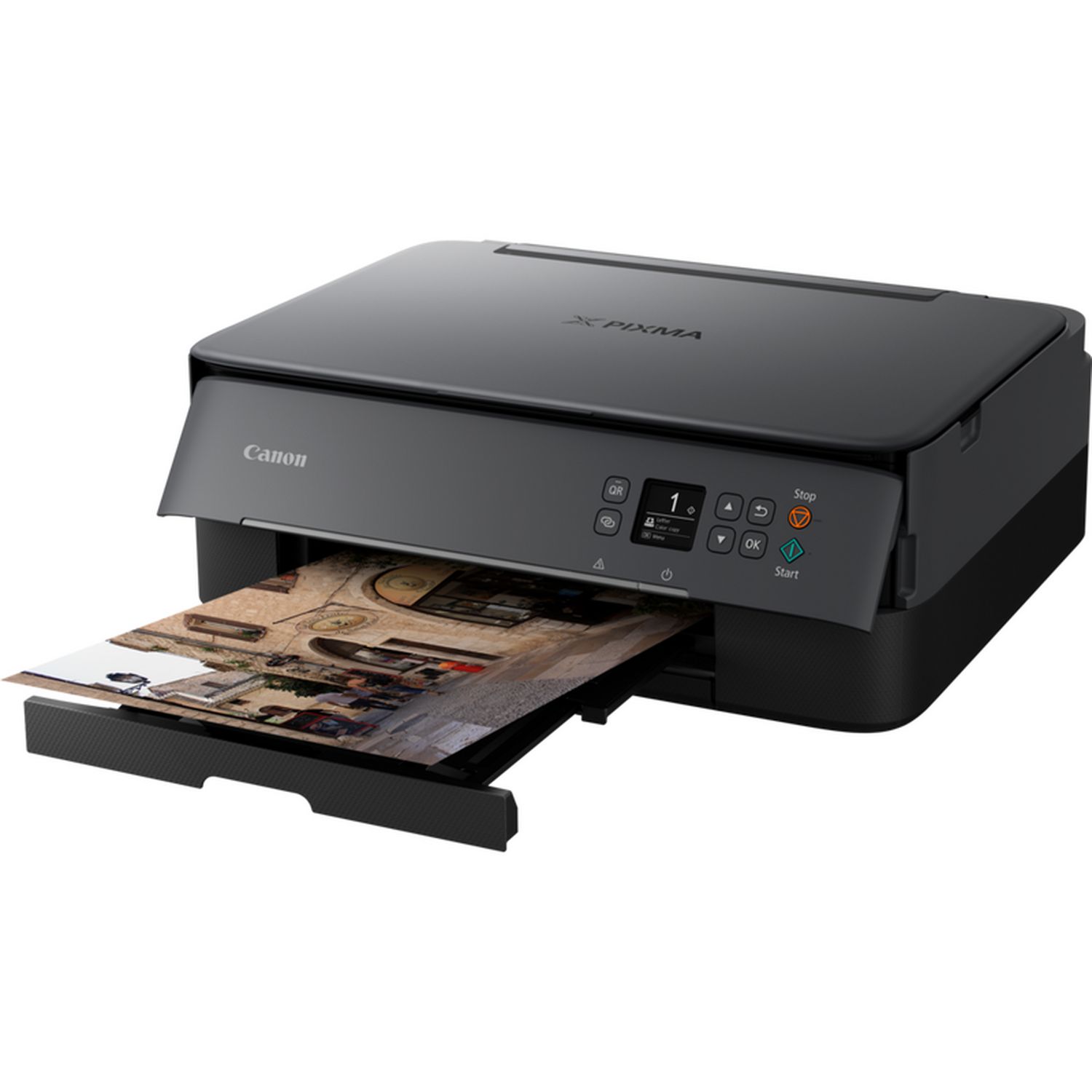 Canon PIXMA TS5350i Wireless Colour 3-in-One Inkjet Photo Printer. Bla - image 5