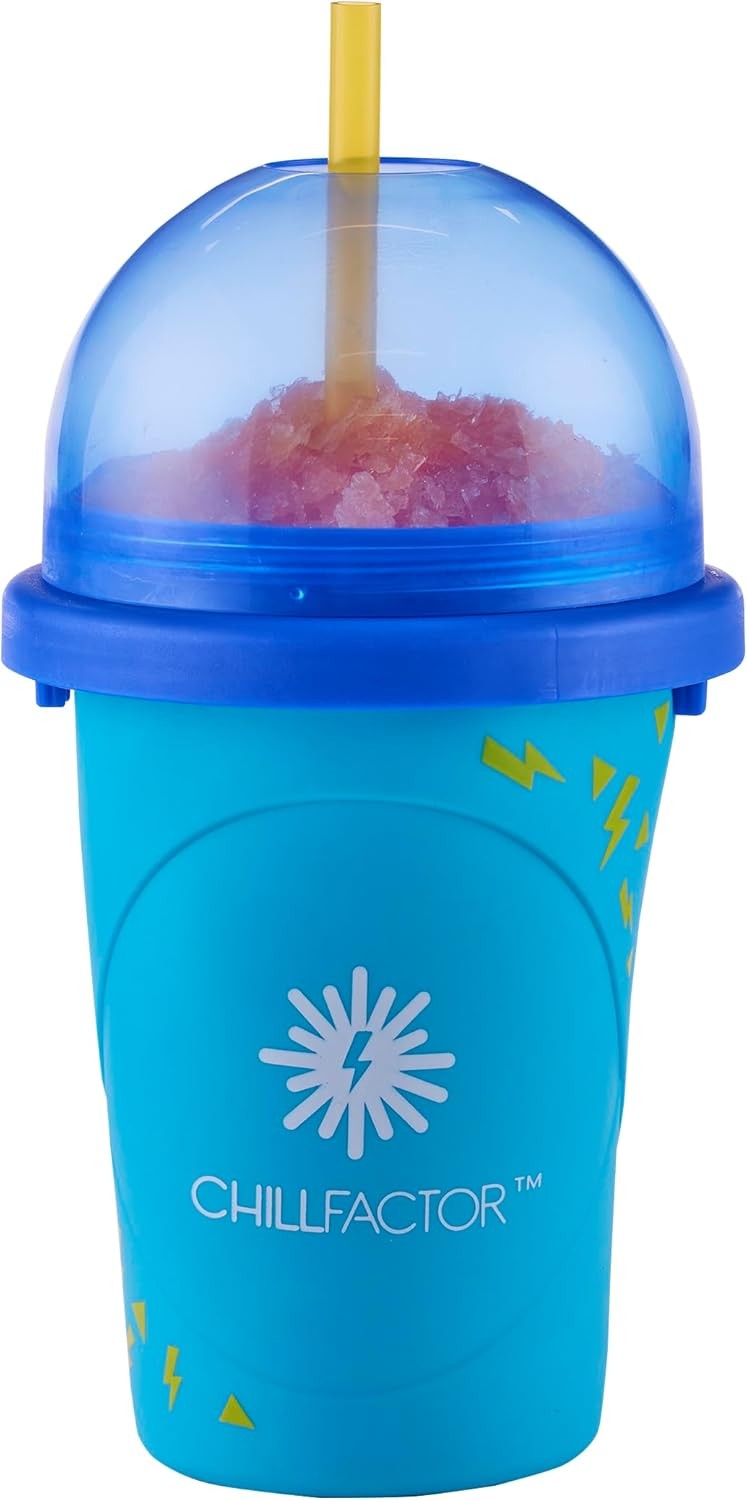 ChillFactor Colour Shock Slushy Maker Totally Cool Blue - image 2
