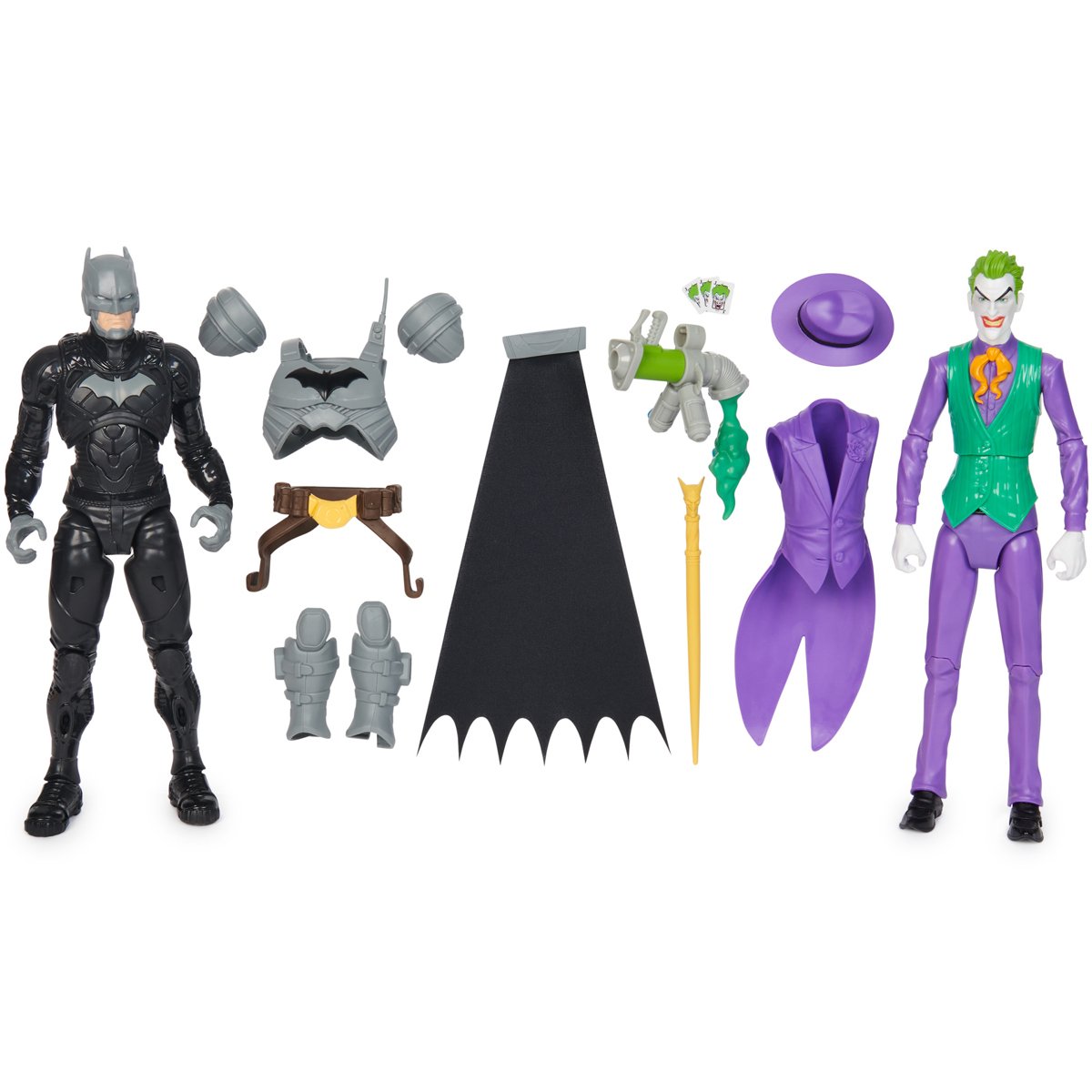 DC Adventures Batman vs The Joker 30cm Action Figures - image 3