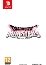 Cover art features the title "Dragon Quest Monsters: The Dark Prince" in bold pink and black letters, with a Nintendo Switch logo in the top left corner and a 12+ age rating.