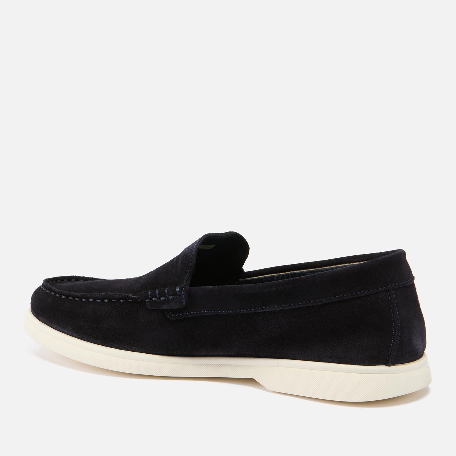 Dune Buftonn Suede Men's Navy Loafers - image 2