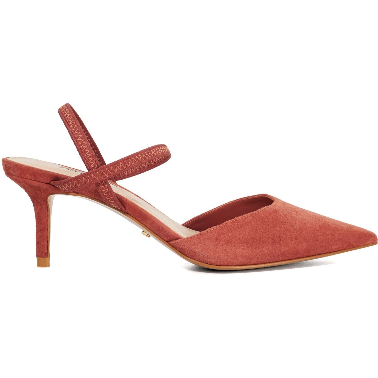 Dune Classical Leather Women's Coral Shoes - image 4
