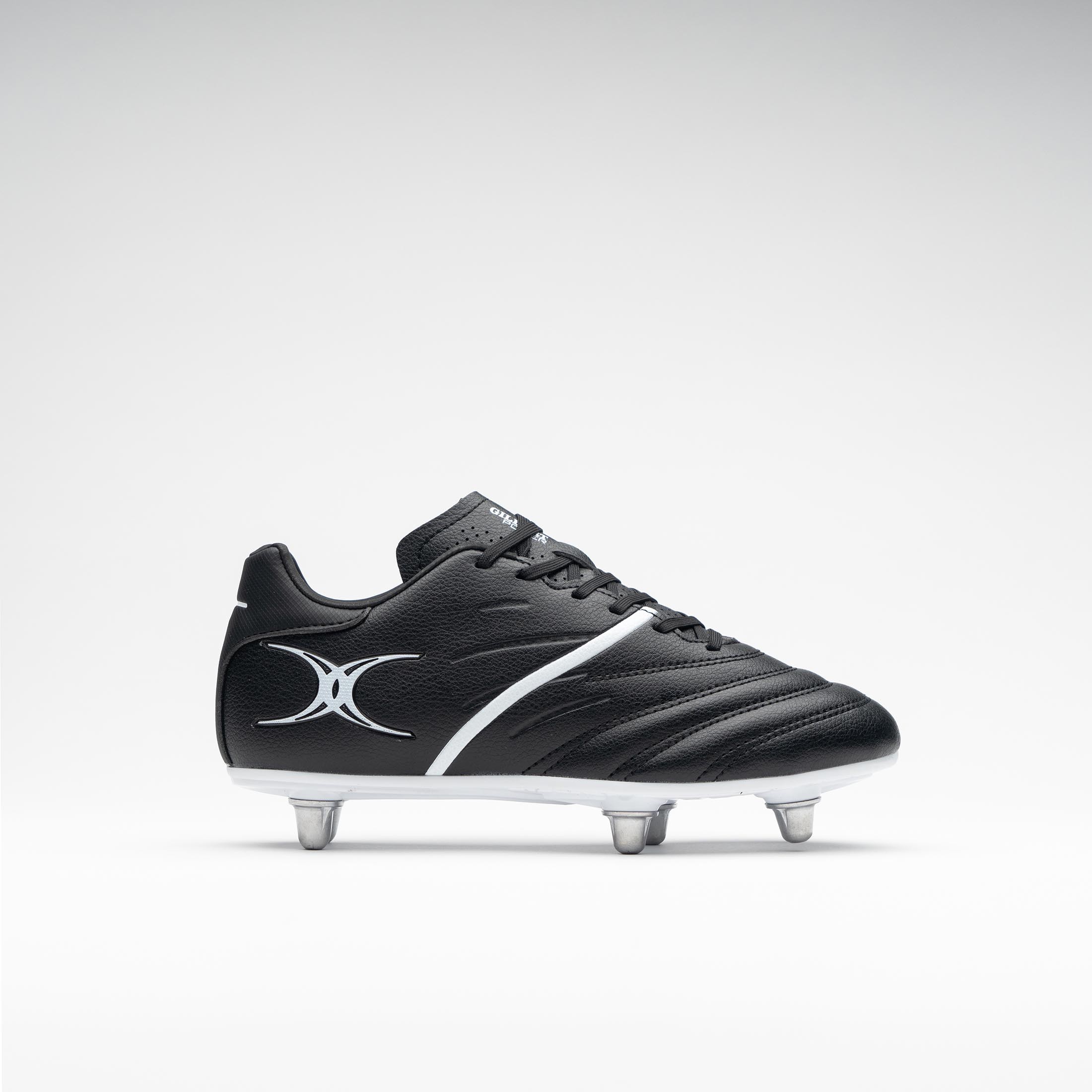 Gilbert Rugby Gilbert Sidestep X20 Power 6S Boots - Junior - Size: UK 1.5 | EU 33 - Black - image 2