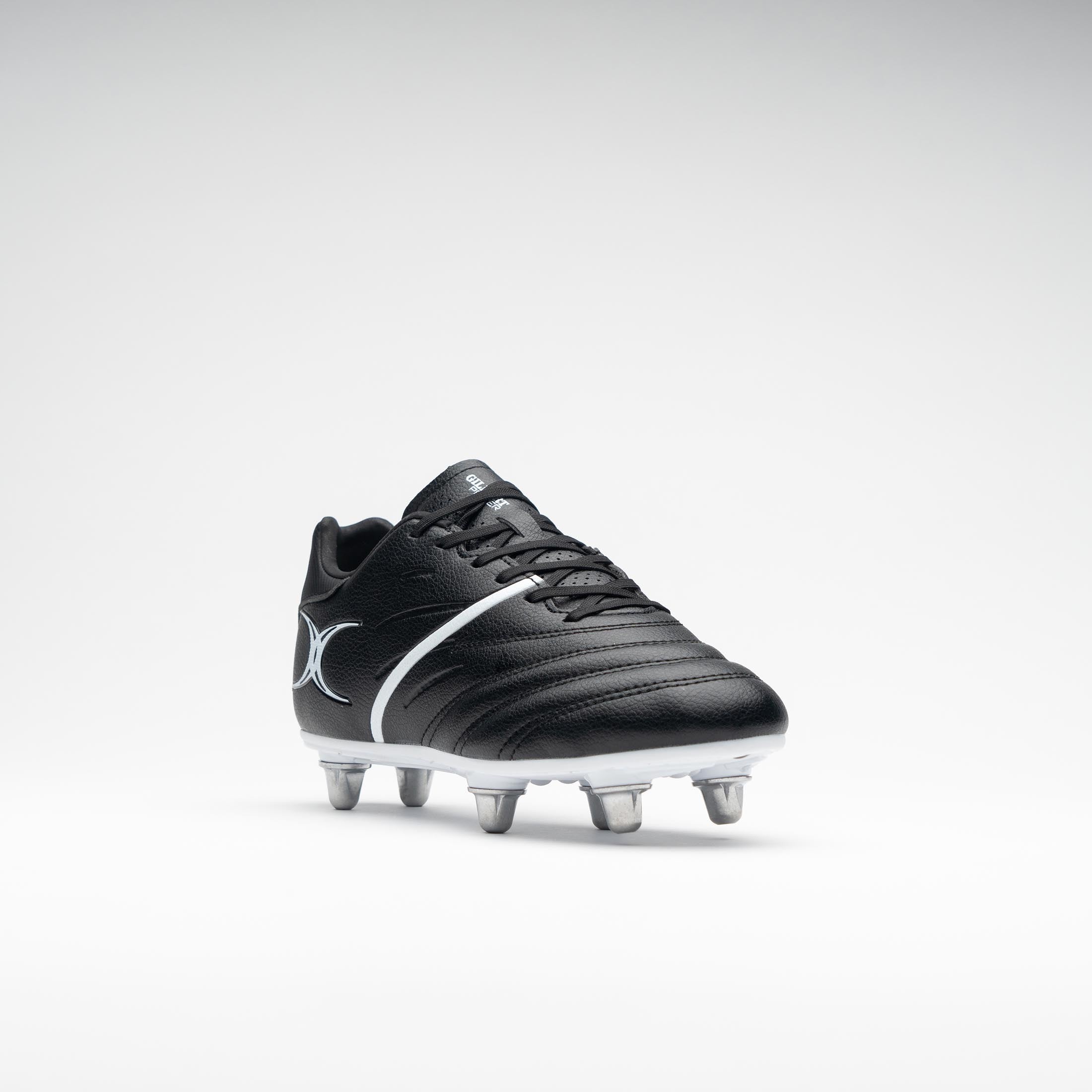 Gilbert Rugby Gilbert Sidestep X20 Power 6S Boots - Junior - Size: UK 2 | EU 34 - Black - image 5