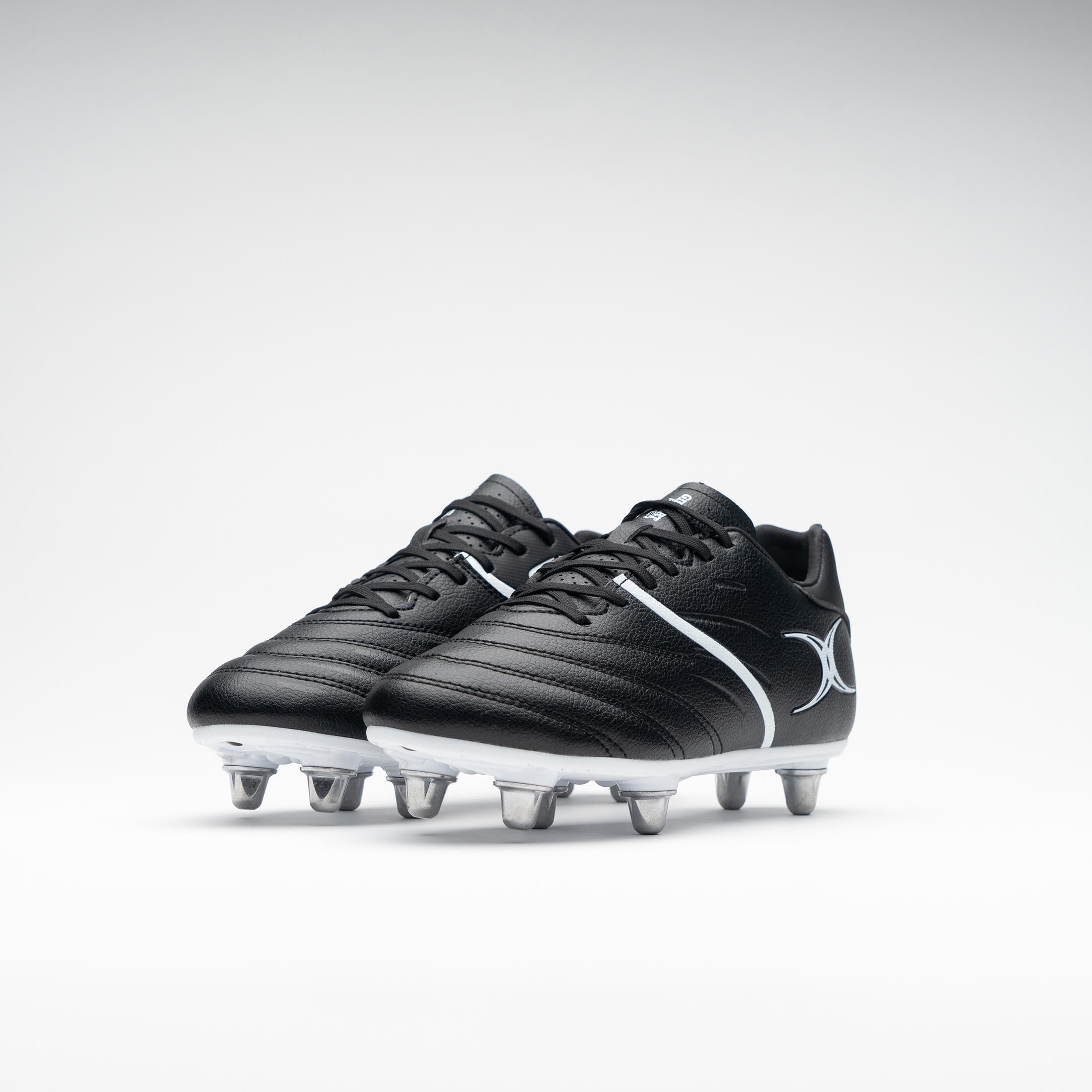 Gilbert Rugby Gilbert Sidestep X20 Power 6S Boots - Junior - Size: UK 3 | EU 35.5 - Black - image 3
