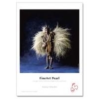 Hahnemühle FineArt Pearl A3 paper pack containing 25 sheets, features a smooth, pearl-like finish, ideal for high-quality prints, measuring 297 x 420 mm.