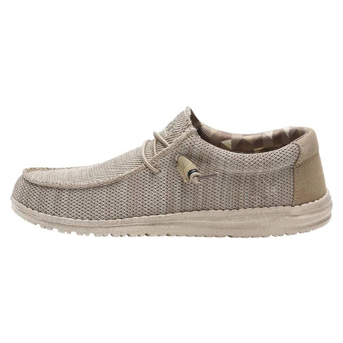 HEYDUDE Men's Wally Sox Shoe in Beige - image 2