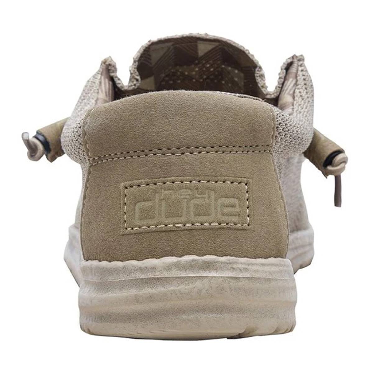 HEYDUDE Men's Wally Sox Shoe in Beige - image 4