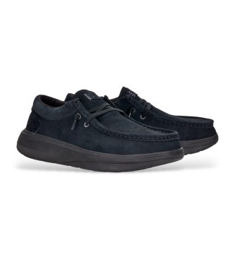 HEYDUDE Men's Wally X Suede Shoes in Black - image 3