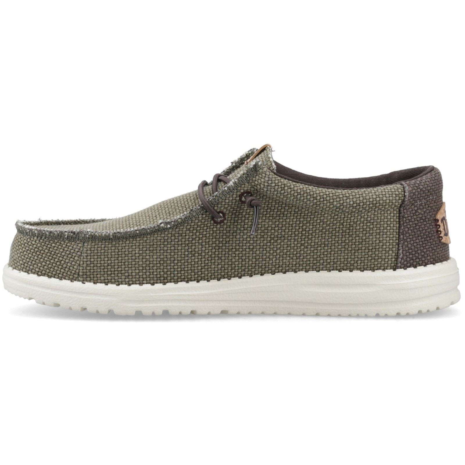 HeyDude Mikka Braided Textile Loafers - GARD43502 / 329 355 - Olive - image 4